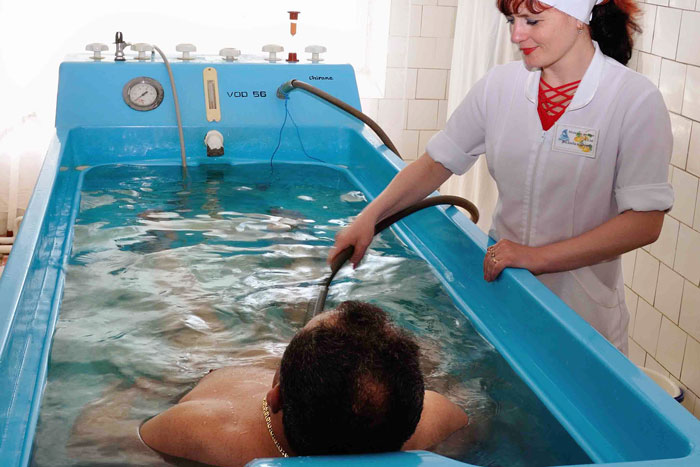 Лечебная ванна при остеохондрозе