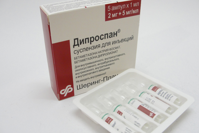Упаковка препарата Дипроспан