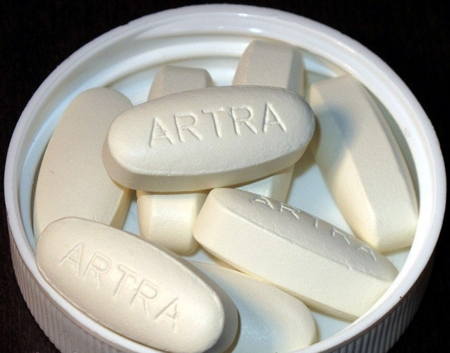 Вид таблеток препарата Артра