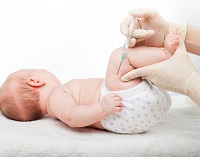 Прививка новорожденному ребенку