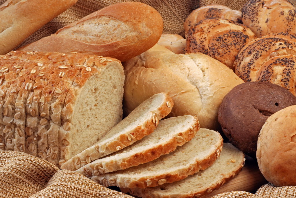 Разные сорта хлеба